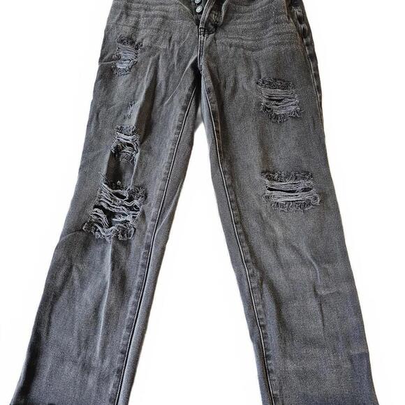 PacSun Denim - PacSun Distressed Black Denim Jeans Size 25